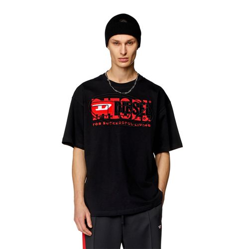 Camiseta Manga Corta Para Hombre T-Boxt Camiseta Diesel