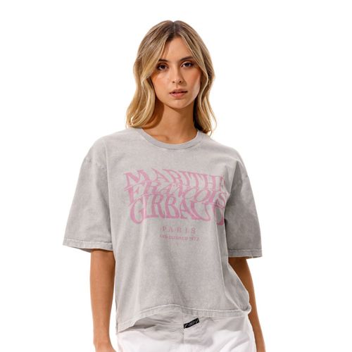 Camiseta Manga Corta Para Mujer Lueur Girbaud