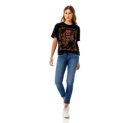 Camiseta Manga Corta Para Mujer Lueur Girbaud