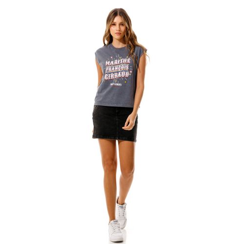 Camiseta Manga Sisa Para Mujer Alice Girbaud