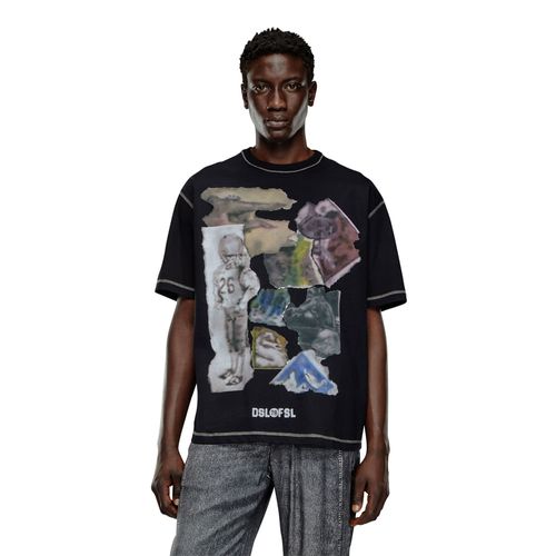 Camiseta Manga Corta Para Hombre T-Wash-N3 Diesel