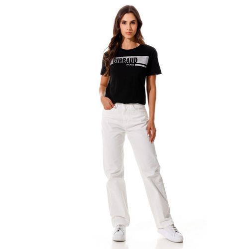 Camiseta Manga Corta Para Mujer Dominique Girbaud