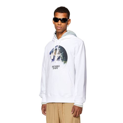 Buzo Cerrado Para Hombre S-Ginn-Welt-Hood Diesel