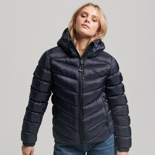 Chaqueta Padded Para Mujer Hooded Fuji Padded Superdry