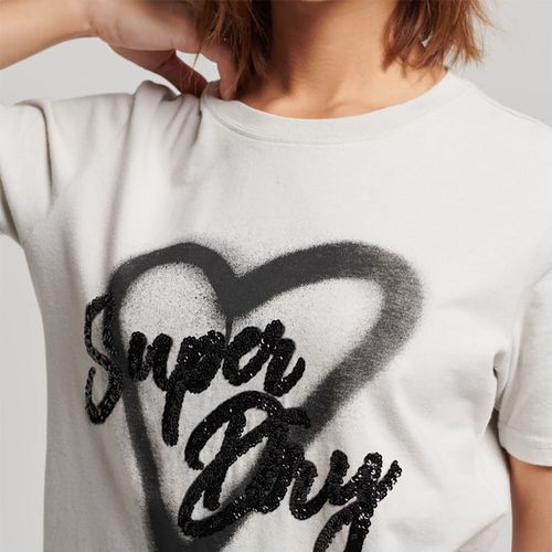 Camiseta Manga Corta Para Mujer Vintage Ellish Tee Superdry