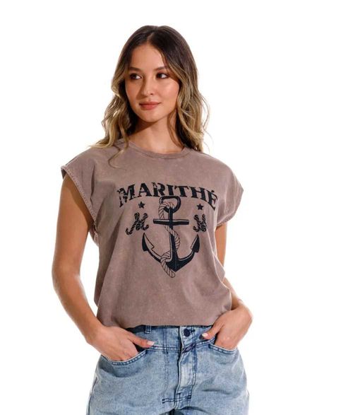 Camiseta Girbaud para Mujer GF1100842N000CAM