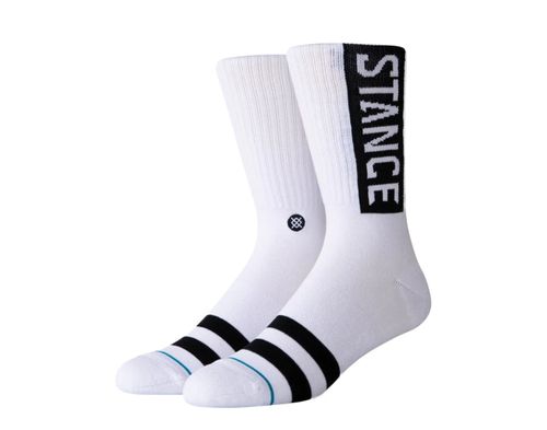 Medias Stance Og White