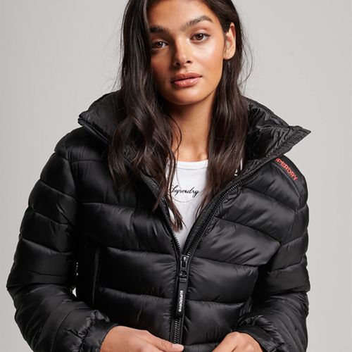 Chaqueta Padded Para Mujer Code Crop Sport Padded Superdry 55674